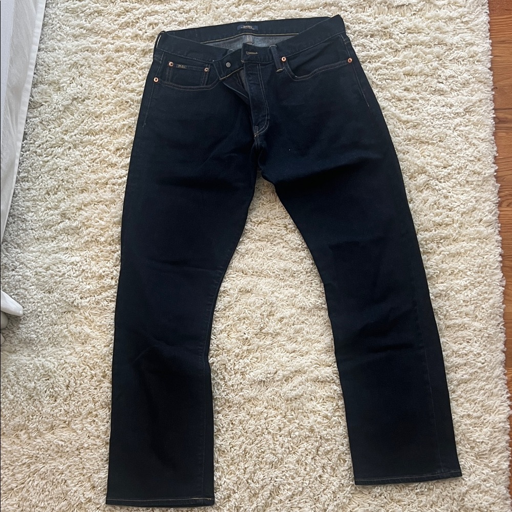 Polo by Ralph Lauren Men's Dark Straight Jeans